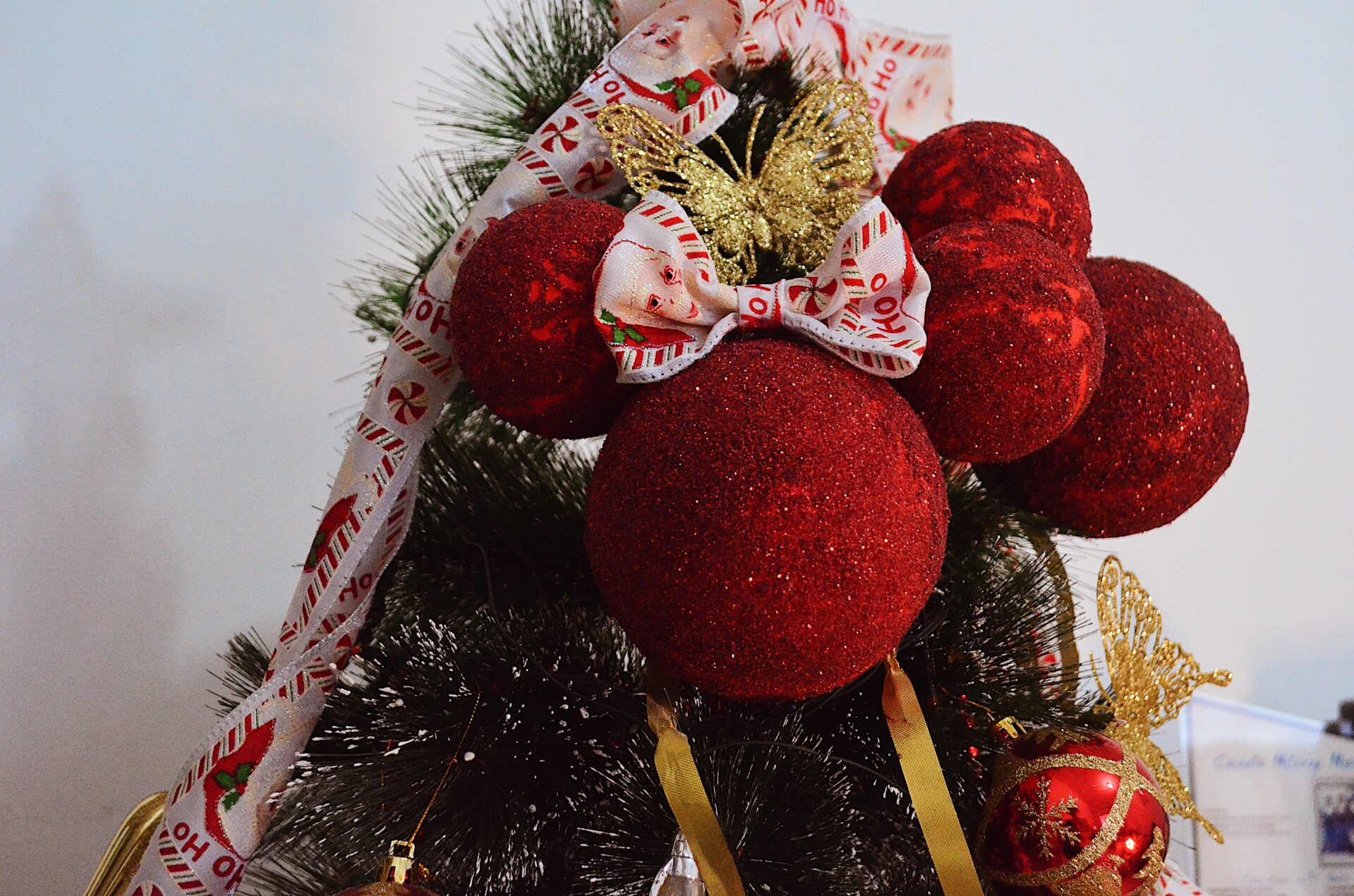 Como Fazer Bola de Natal do Mickey e da Minnie - Tagarelando moda Como Fazer Bola de Natal do Mickey e da Minnie - Tagarelando moda