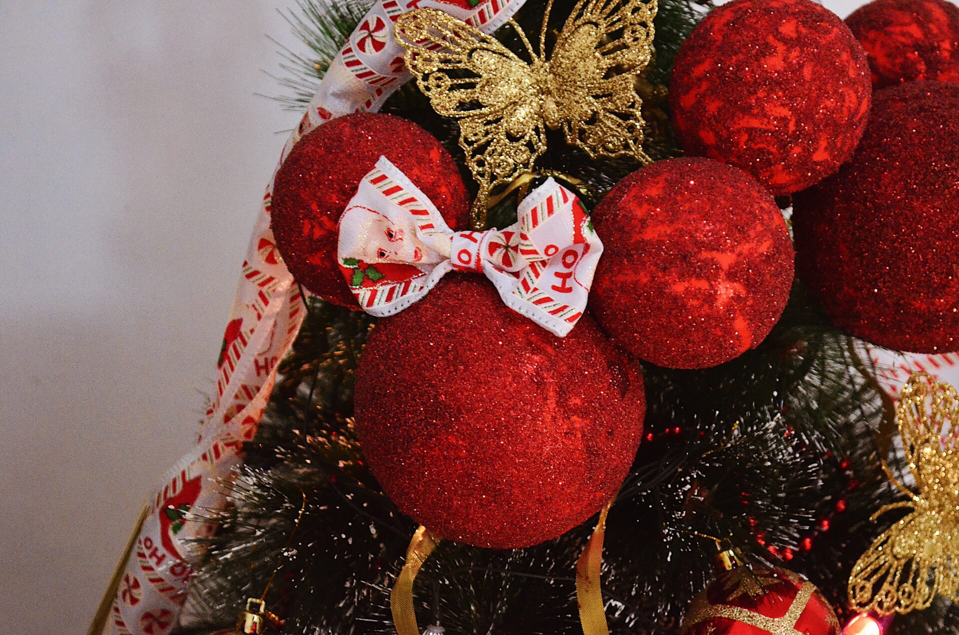 Como Fazer Bola de Natal do Mickey e da Minnie - Tagarelando moda Como Fazer Bola de Natal do Mickey e da Minnie - Tagarelando moda