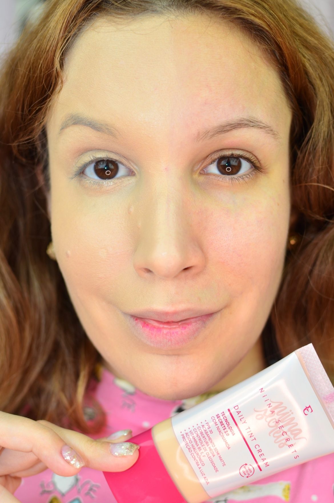 Nova Base da Niina Secrets: Resenha base Daily Tint + Corretivo